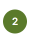 Number two in green circle - logo