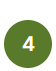 Number four in green circle - logo