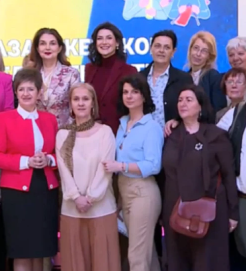 The MOĆNO team (Milena) at a women's entrepreneurship fair